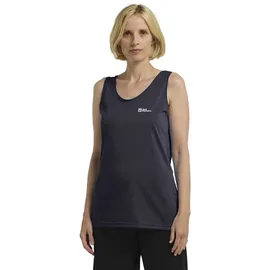 Jack Wolfskin Crosstrail ärmelloses T-shirt - Graphite - S