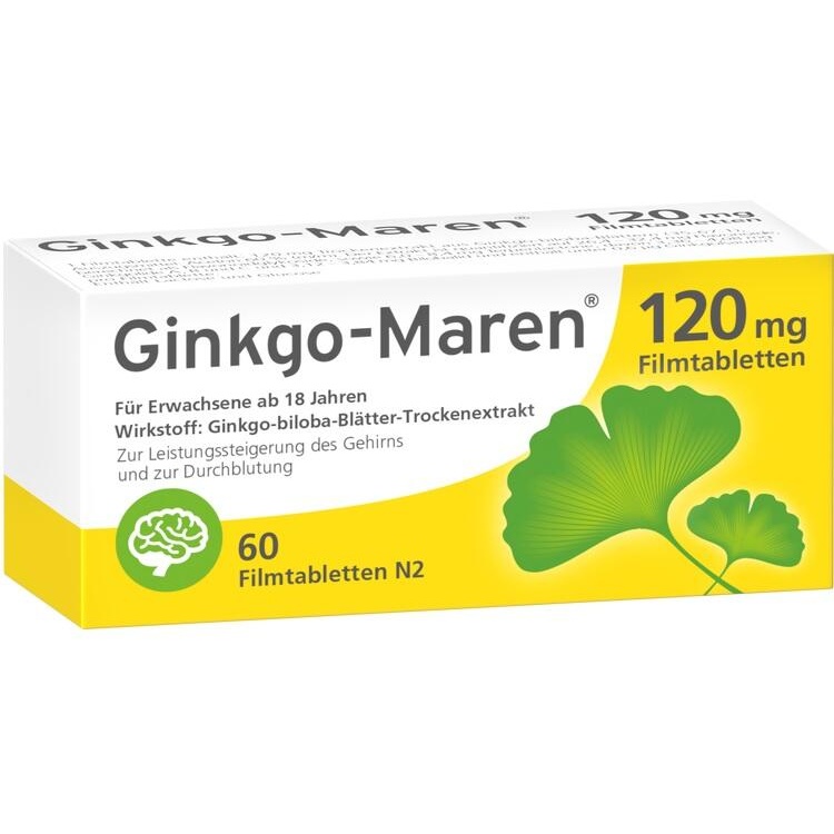 ginkgo maren 120 mg filmtabletten