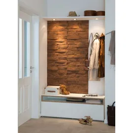 Decosa Wandpaneel Decosa Wood weiß 2 St. 50 x 23,5 cm