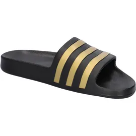 adidas Adilette Aqua Core Black / Gold Metallic / Core Black 47