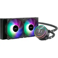 Unykach AquaStorm 240 2 Lüfter RGB Schwarz
