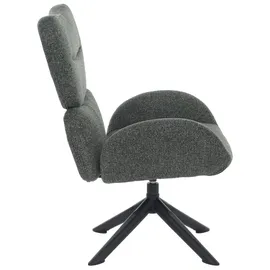 MCW Loungestuhl Q53 Chenille 420 g/m2 420 g/m2 70 x 80 x 70 cm Dunkelgrün drehbar