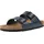 Birkenstock Arizona Naturleder schmal blau 36