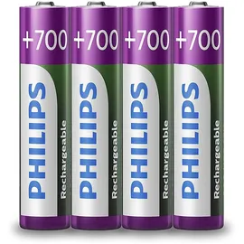 Philips HR03 Micro (AAA)-Akku NiMH 700 mAh 4 St.