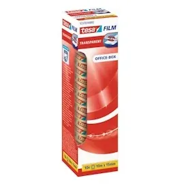 Tesa Klebeband transparent 15 mm x 10 m 10 St.