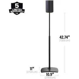 Sanus Systems Sanus Höhenverstellbare Lautsprecherständer für Sonos Era 100TM Paar,