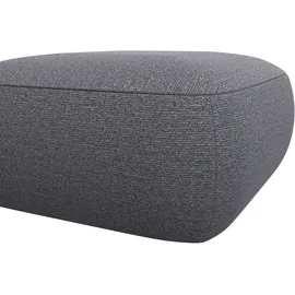flexlux Pouf Torino 91 x 46 x 91 cm Grau