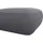 flexlux Pouf Torino 91 x 46 x 91 cm Grau