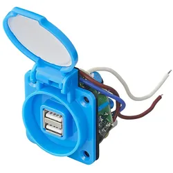 ProPlus 373568 Steckdose mit 2x USB DC 5 Volt Wohnwagen Wohnmobil