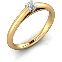Verlobungsring VR25 750er Gelb-/Weiflgold - 7393