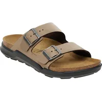 Birkenstock Herren Arizona Crosstown Waxy Sandale (Größe 45, beige)