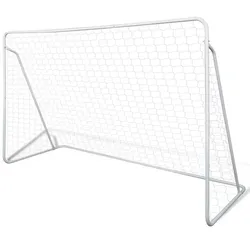 Fußballtor 240x90x150 cm Stahl Hochwertig