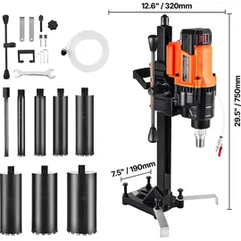 Vevor Diamantkernbohrmaschine 2-20 cm