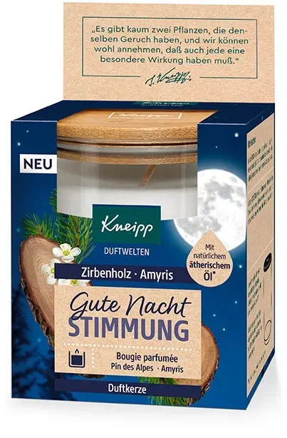 Kneipp Duftkerze Gute Nacht Stimmung 145 g