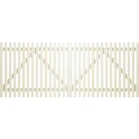 Plus Doppeltor 300 x 120 cm Weiß