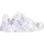 SKECHERS Uno Lite Spread The Love White Synthetic/Light Purple Trim 32