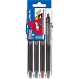 Pilot Pen PILOT FriXion Point Clicker 0.5 (F) 4er Set2Go