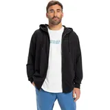 QUIKSILVER Salt Water Zip Hoodie Herren Schwarz XS