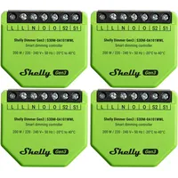 Shelly Unterputz-Dimmer Gen3, 4 Stück