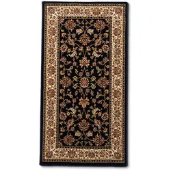 Orientteppich Kaschan 120 x 170 cm Polypropylen Blau