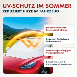 Walser Premium Frontscheibenabdeckung silberfarben 1 St.