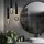 GLOBO Pendelleuchte 3-flg. 35 cm schwarz Holz, Metall