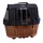 KLICKfix Doggy Basket Plus braun