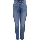 ONLY CARMAKOMA Damen Caremily Stretch Hw St Ak DNM Cro005, Medium Blue Denim, 48W / 32L EU - 48W / 32L