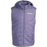 adidas TERREX Multi Climawarm Insulated Hooded Weste violett XL