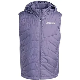 adidas TERREX Multi Climawarm Insulated Hooded Weste violett XL