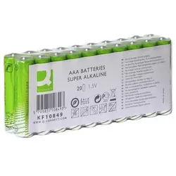 Batterie AAA/LR03, 20 Stück, grün
