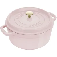 Staub La Cocotte Cocotte 24 cm, rund, Sorbet rose, Gusseisen