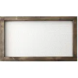 northix Bilderrahmen modern braun 100x60 cm 2er Set