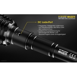Nitecore MH40GTR Taschenlampe CREE XP-L HI V3 LED 1200 Lumen