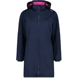 CMP Damen Parka ZIP Hood blue-fuxia