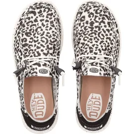HEYDUDE Wendy Leopard Damen Schwarz 40