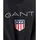 GANT Jungen T-Shirt - Teen Boys SHIELD Logo, Kurzarm, Rundhals, Baumwolle, uni Schwarz 170