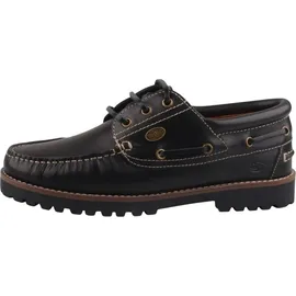 Dockers by Gerli Herren Bootsschuhe, Männer Bootsschuhe,Mokassins,Sommerschuhe,Boat-Shoes,sportlich,Segelschuhe,docksider,schwarz,41 EU - 41