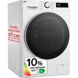 LG F2WR5S09A0W, Frontlader, 9 kg, B, 71 dB, 1200 RPM, A - Weiß