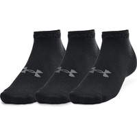 Under Armour Essential Low Cut Socks 3-Pack black -black pitch gray XL