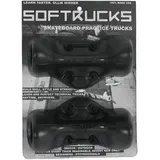 Softrucks Sftpblk Skateboard, Schwarz, Einheitsgröße