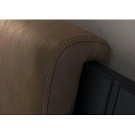 MASSIVMOEBEL24.DE Bett KITZBÜHEL 200 x 200 cm Wildeiche massiv natur geölt taupe
