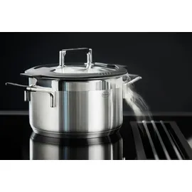Rösle Silence Pro Topf-Set 5-tlg. 3 x Kochtopf  + Bratentopf + Stielkasserolle