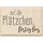 Brunnen Stempel Weihnachten Auf die Plätzchen Holz matt 1 St.