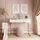 lookway KONSOLE BLANCO mit Schubladen GOLD CHROM Weiß Hochglanz PUSH OPEN