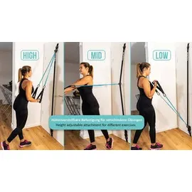PULLUP & DIP Schlingentrainer Schwarz