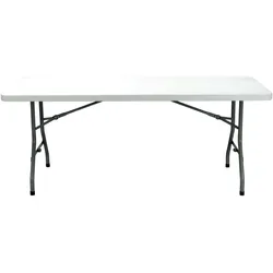 Resol garbar VIVALDI Rechteckiger Klapptisch Indoor, Outdoor 200x90 Grau