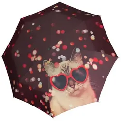 doppler Taschenschirm Modern Art Magic lovely cat