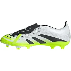 adidas Predator League Fold-Over Tongue Firm/Multi-Ground Fußballschuh Herren Cloud White/Core Black/Lucid Lemon 43 1/3
