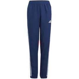 adidas Tiro 25 Essentials Woven Kids Hose Team Navy / Red 128    